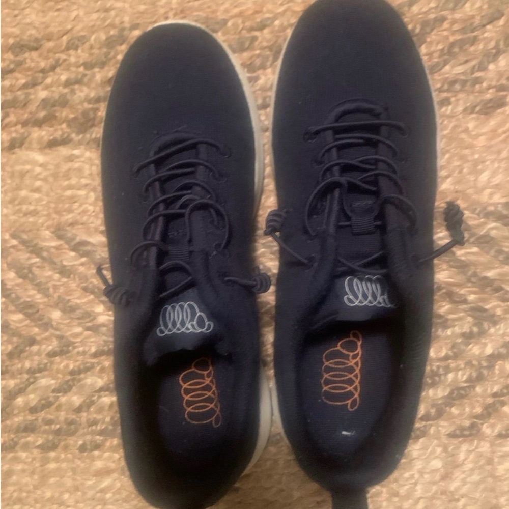 Elegant Navy Blue Women's Sneakers